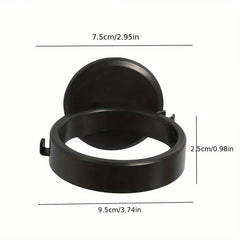 Wall mounted Hair Dryer Holder Bathroom Storage Rack