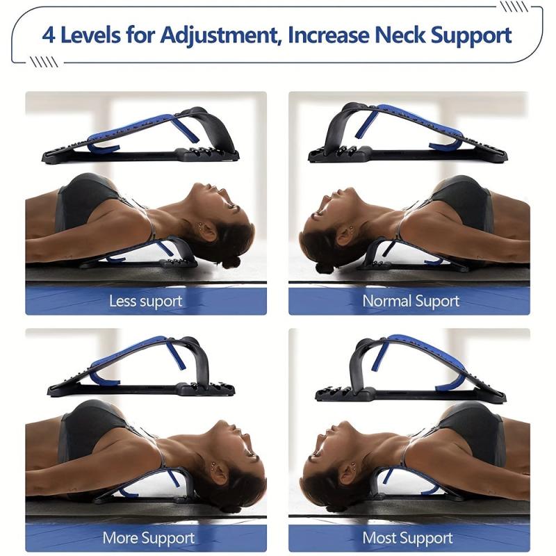 Adjustable Neck Shoulder Stretcher Magnetotherapy Massage Tool