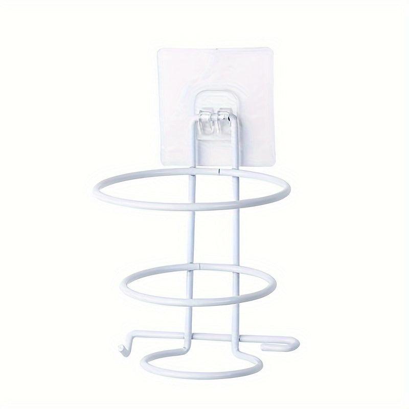 Bathroom Hair Dryer Bracket Wall Hanging Storage Rack