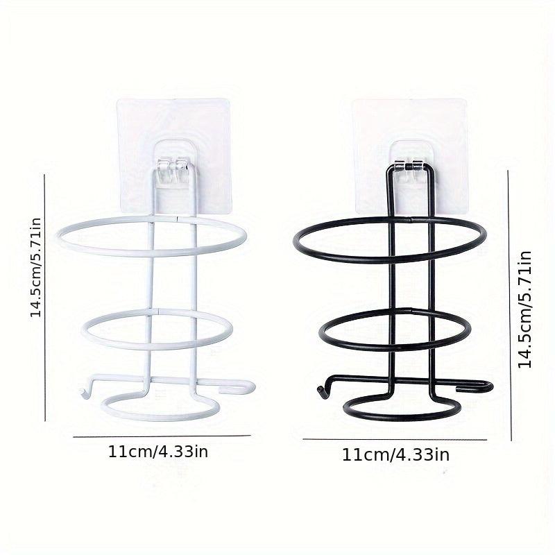 Bathroom Hair Dryer Bracket Wall Hanging Storage Rack