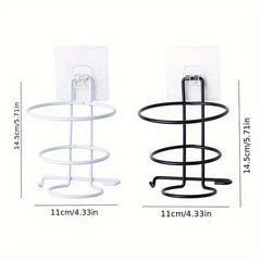 Bathroom Hair Dryer Bracket Wall Hanging Storage Rack