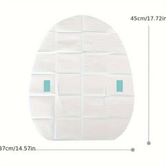 Disposable Toilet Mat Paper Extraction Water Soluble Toilet Mat