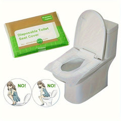 Disposable Toilet Mat Paper Extraction Water Soluble Toilet Mat