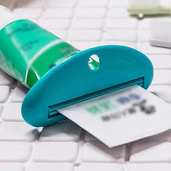 4pcs Toothpaste Squeezer Facial Cleanser Squeezer Cosmetic Storage Rack