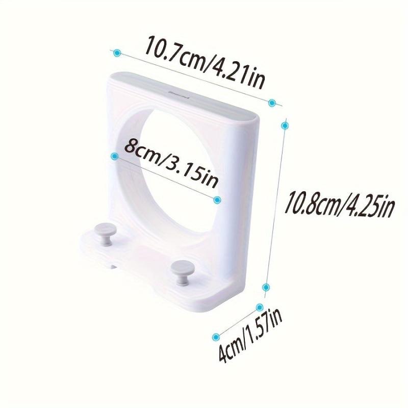 Hair Dryer Rack Bathroom Wall-mounted Storage Toilet Punch Hair Dryer Rack