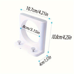 Hair Dryer Rack Bathroom Wall-mounted Storage Toilet Punch Hair Dryer Rack