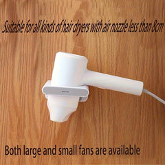 Hair Dryer Rack Bathroom Wall-mounted Storage Toilet Punch Hair Dryer Rack