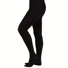High Waist Tights Opaque Compression Stockings Pantyhose Women 15 21 MmHg