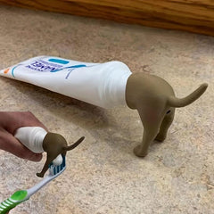 Dog Toothpaste Topper with Squeezer