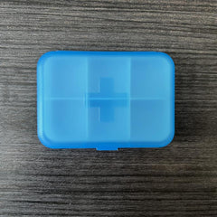 Six Grid Travel Pill Container Large Capacity Portable Pill Box