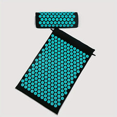 Acupressure Massage Mat with Pillow and Bag
