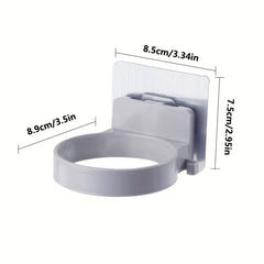No Drilling Hair Dryer Holder Bathroom Wall Mount Bracket