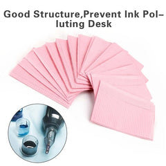 20pcs Tattoo Tablecloth Disposable Cleaning Paper Pad