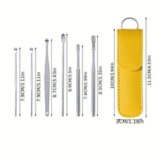 6-Piece Ear Wax Removal Tool Set with Storage Case