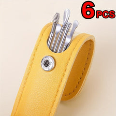 6-Piece Ear Wax Removal Tool Set with Storage Case
