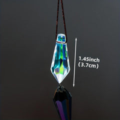 5pcs Clear Crystal Prism Ball Suncatchers Window Prisms Suncatcher