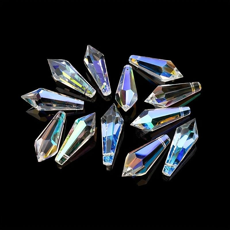 5pcs Clear Crystal Prism Ball Suncatchers Window Prisms Suncatcher