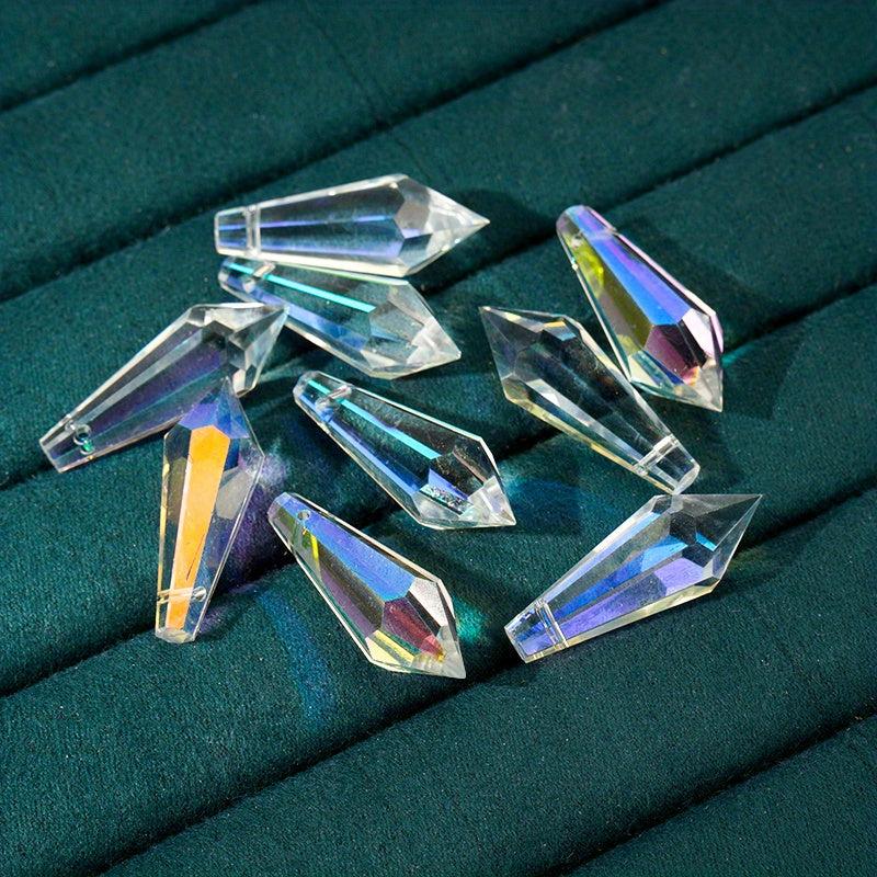 5pcs Clear Crystal Prism Ball Suncatchers Window Prisms Suncatcher