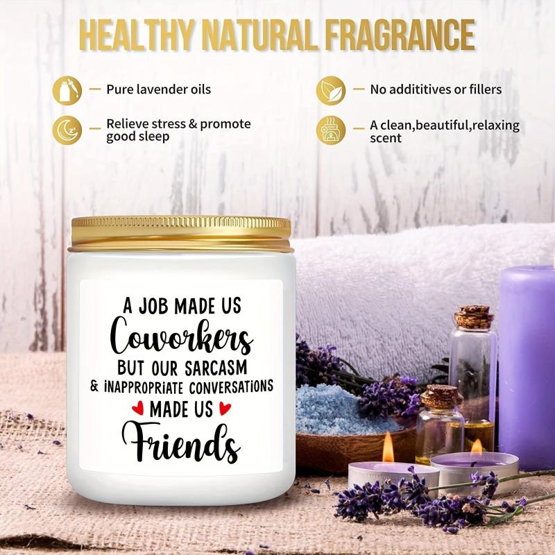 1pc Scented Candles Coworker Leaving Retirement Elephant Lavender
