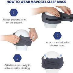Large Soft Sleep Mask Comfortable Blindfold For Home