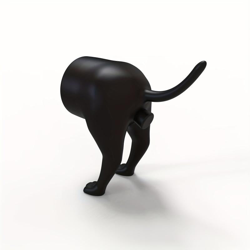 Dog Toothpaste Cover Funny Pooping Dog Butt Topper