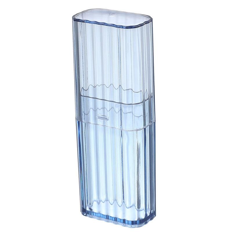 Travel Portable Transparent Object Storage Box Cotton Swab Case Toothpick Box