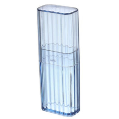 Travel Portable Transparent Object Storage Box Cotton Swab Case Toothpick Box
