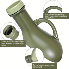 Portable 1000ML Urinal Travel Toilet Urine Bottle with Funnel