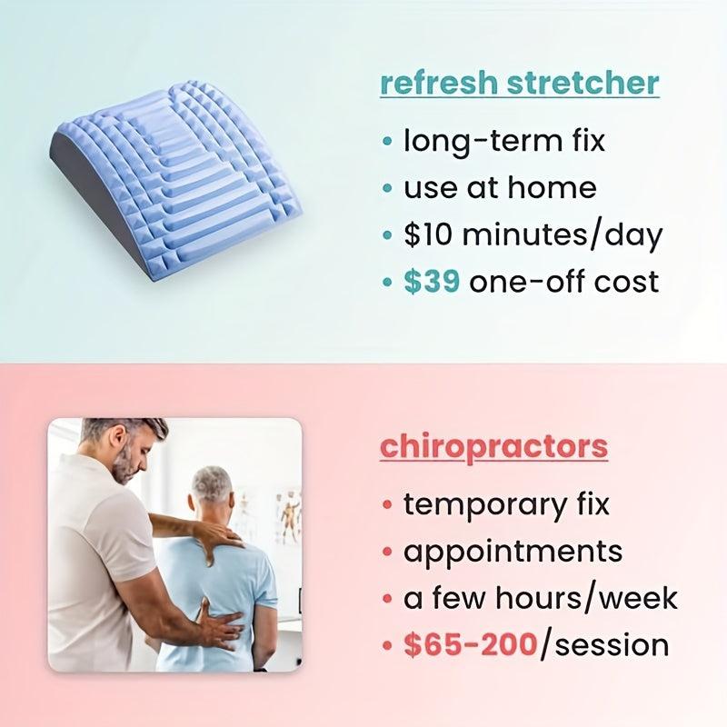 Adjustable Spinal Board Relief Pillow for Lower Back Pain