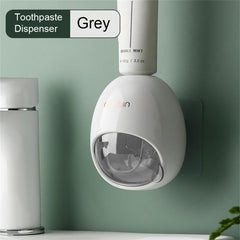 Toothpaste Squeezer Toothpaste Rack No Punching Wall Mounted Toilet Storage Rack