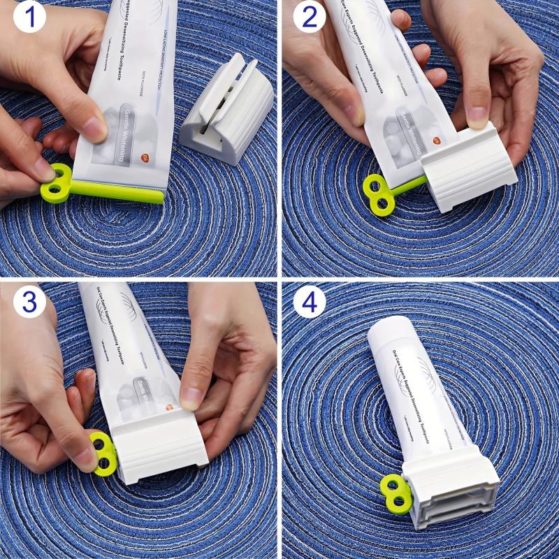 Manual Toothpaste Dispenser Cream Tube Squeezer Bathroom Supplies