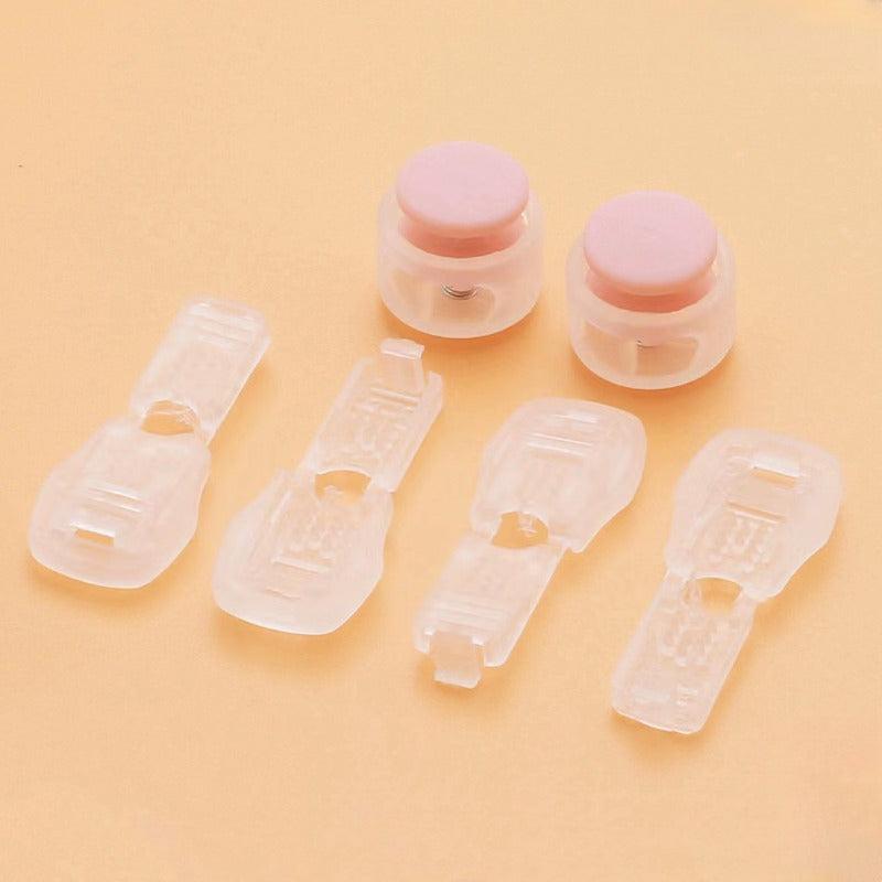 Lazy Shoelace Buckle Elastic Non-slip Adjustable Plastic Buckle
