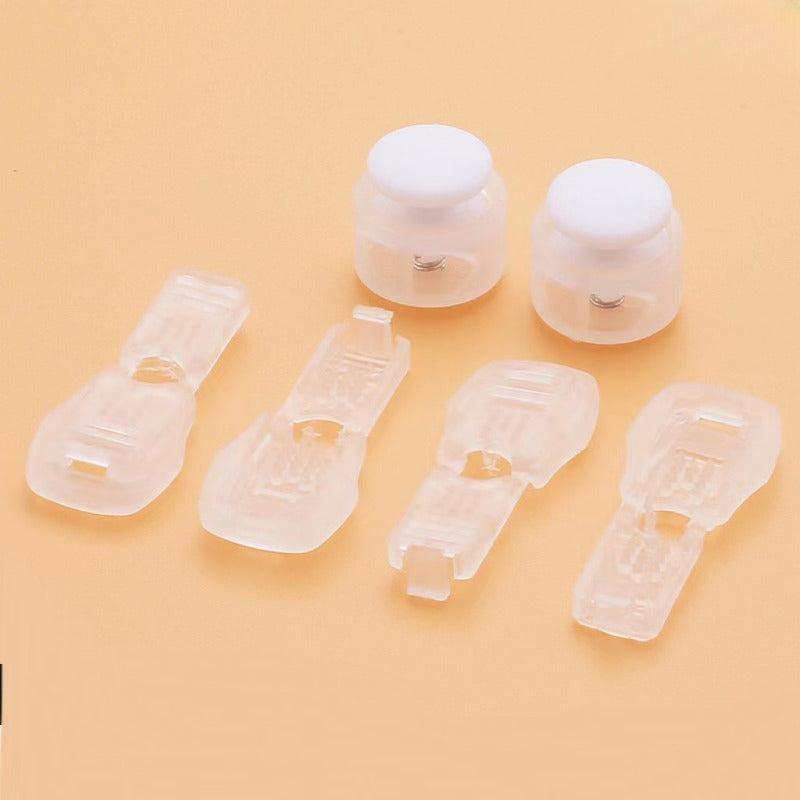 Lazy Shoelace Buckle Elastic Non-slip Adjustable Plastic Buckle