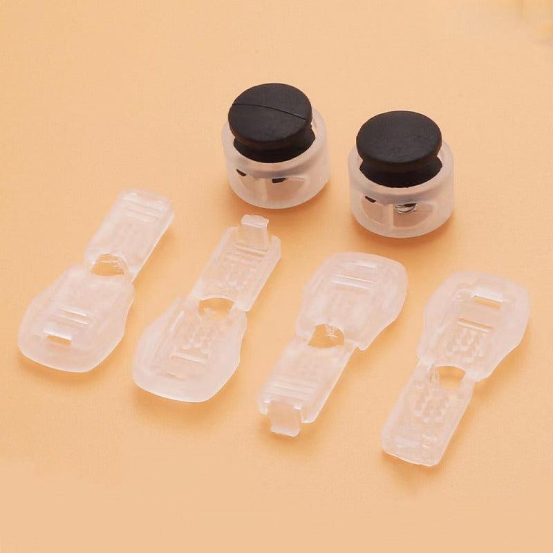 Lazy Shoelace Buckle Elastic Non-slip Adjustable Plastic Buckle