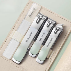 4pcs High-end Nail Clipper Set for Household and Pedicure R9195