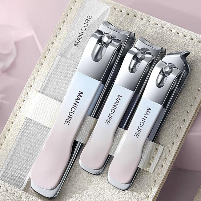 4pcs High-end Nail Clipper Set for Household and Pedicure R9195