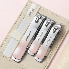 4pcs High-end Nail Clipper Set for Household and Pedicure R9195