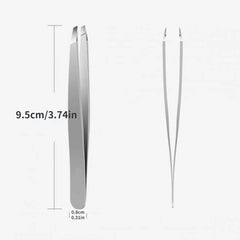 Stainless Steel Eyebrow Tweezers for Hair Removal