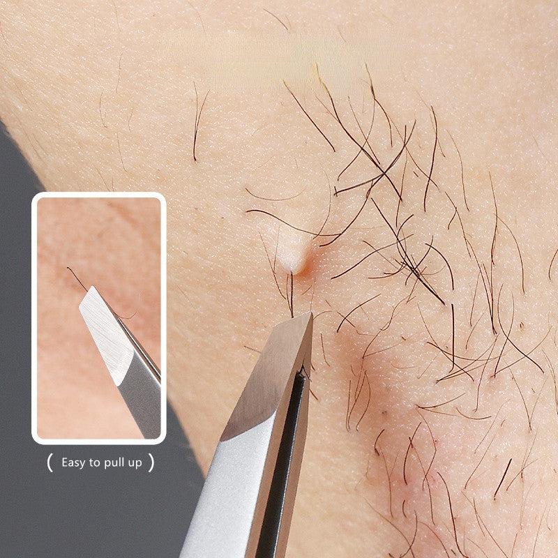 Stainless Steel Eyebrow Tweezers for Hair Removal