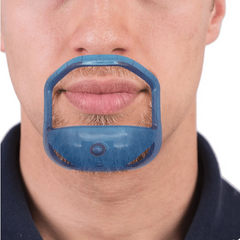 5pcs Men's Styling Kit Mustache Comb Hair Brush & Beard Shaping Template