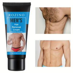 Men's Hair Removal Cream for Facial Leg Armpit Hair Painless Long lasting