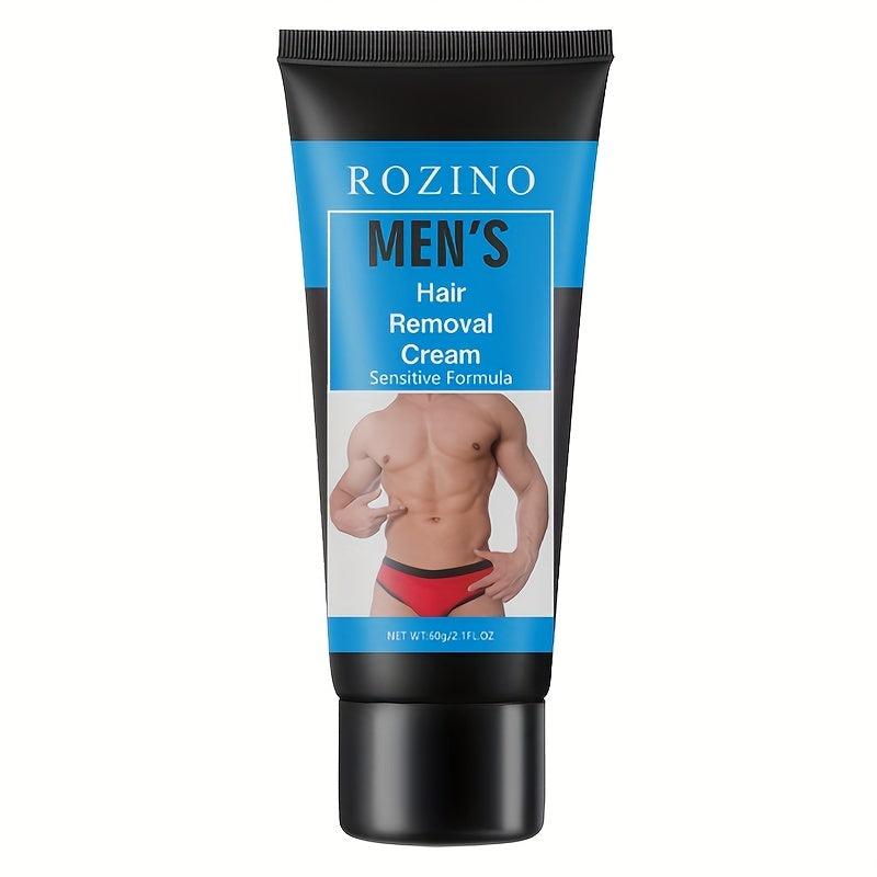 Men's Hair Removal Cream for Facial Leg Armpit Hair Painless Long lasting