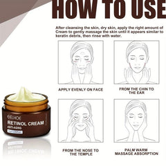 Retinol Face Cream Smoothing Wrinkle Firming Skin Care Cream