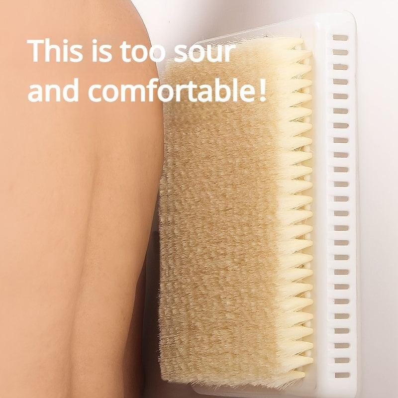 Household Back Rubbing Bath Brush Wall Mounted Back Scrubber
