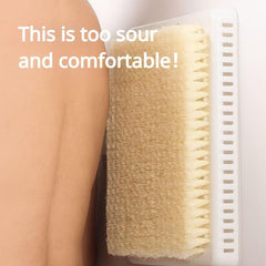 Household Back Rubbing Bath Brush Wall Mounted Back Scrubber