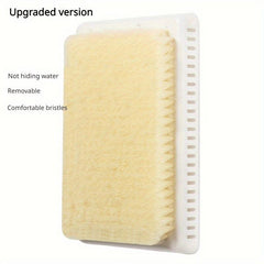 Household Back Rubbing Bath Brush Wall Mounted Back Scrubber