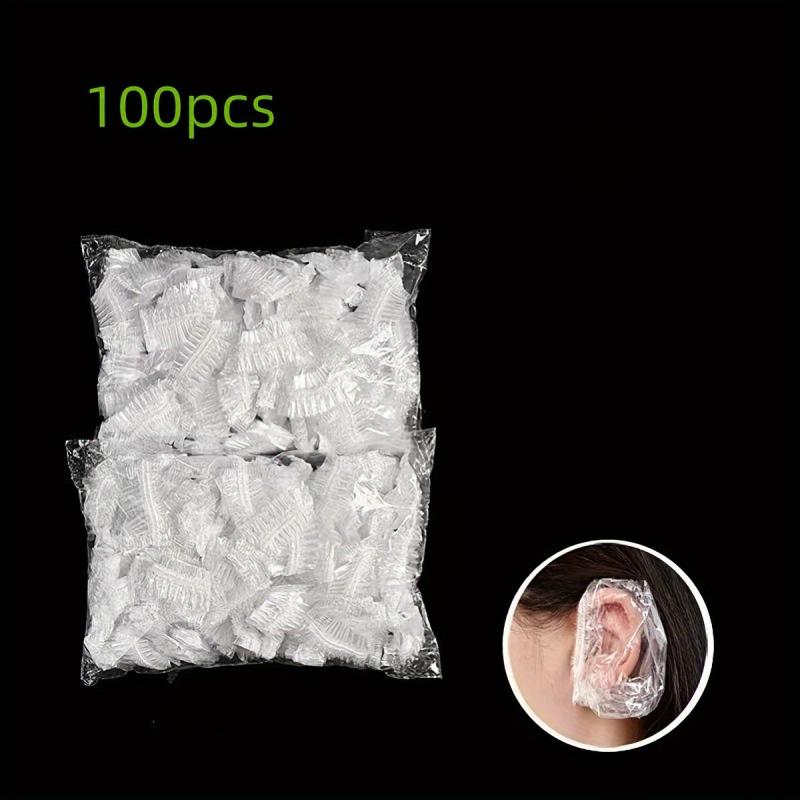 100pcs Disposable Ear Cover Hair Dyeing Protector