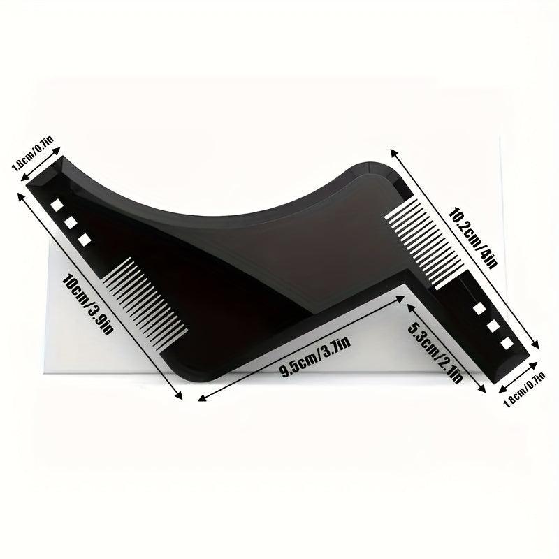 Men Beard Template StylingTool Double Sided Beard Shaping Comb Beauty Tool