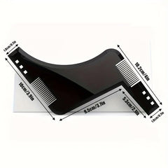 Men Beard Template StylingTool Double Sided Beard Shaping Comb Beauty Tool