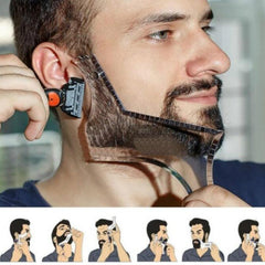 Men Beard Template StylingTool Double Sided Beard Shaping Comb Beauty Tool